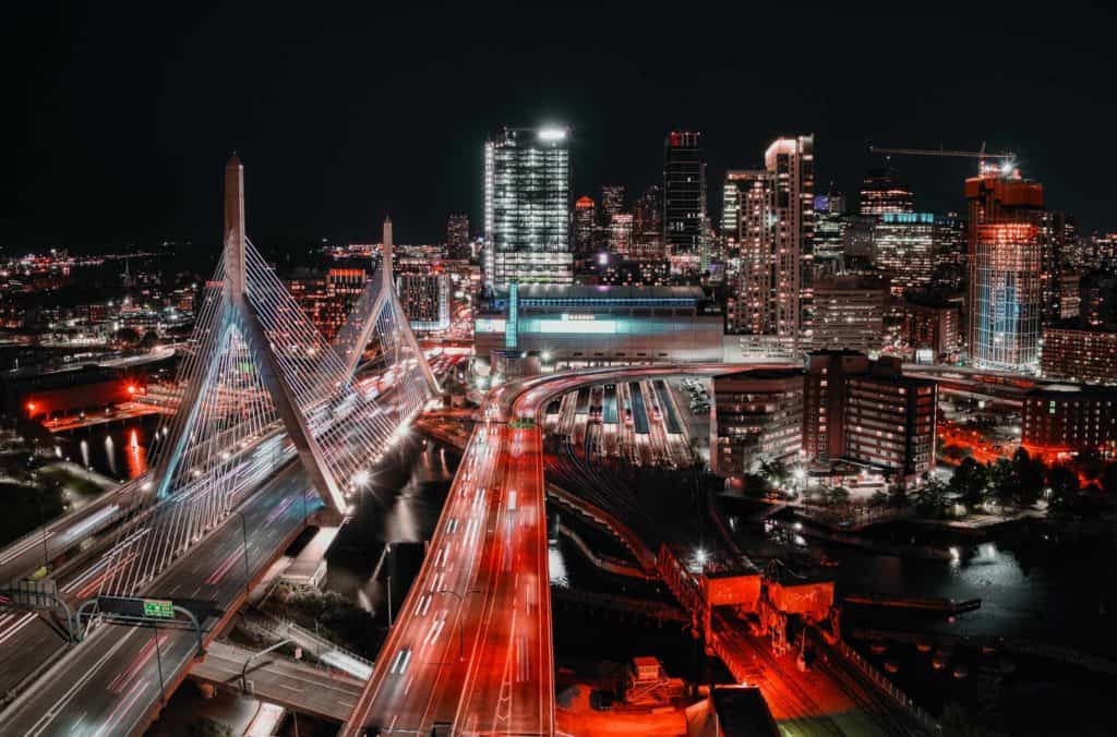 Boston Red Night Timelapse.